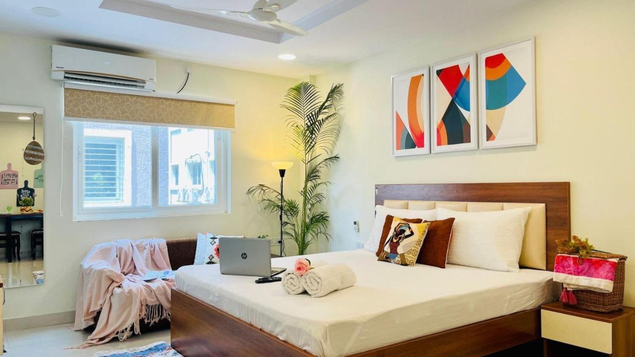 Olive Service Apartments Gachibowli Хайдарабад Экстерьер фото