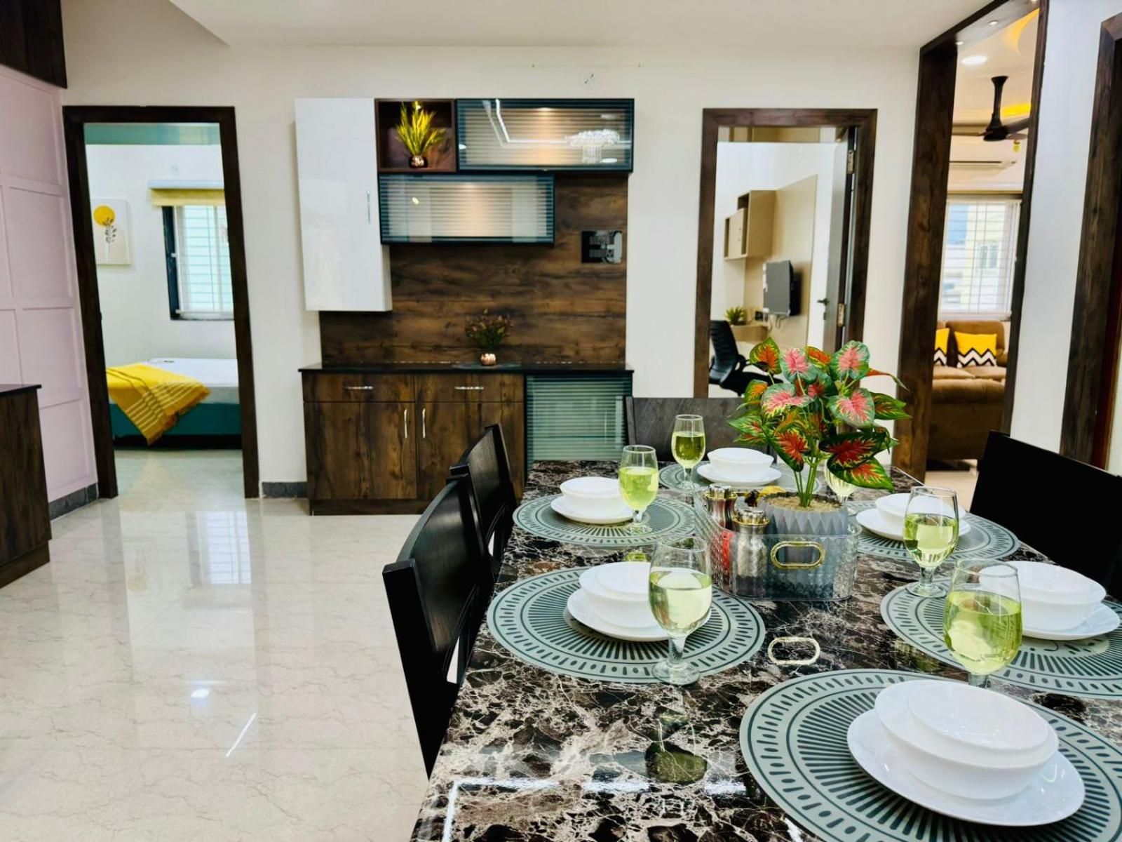 Olive Service Apartments Gachibowli Хайдарабад Экстерьер фото